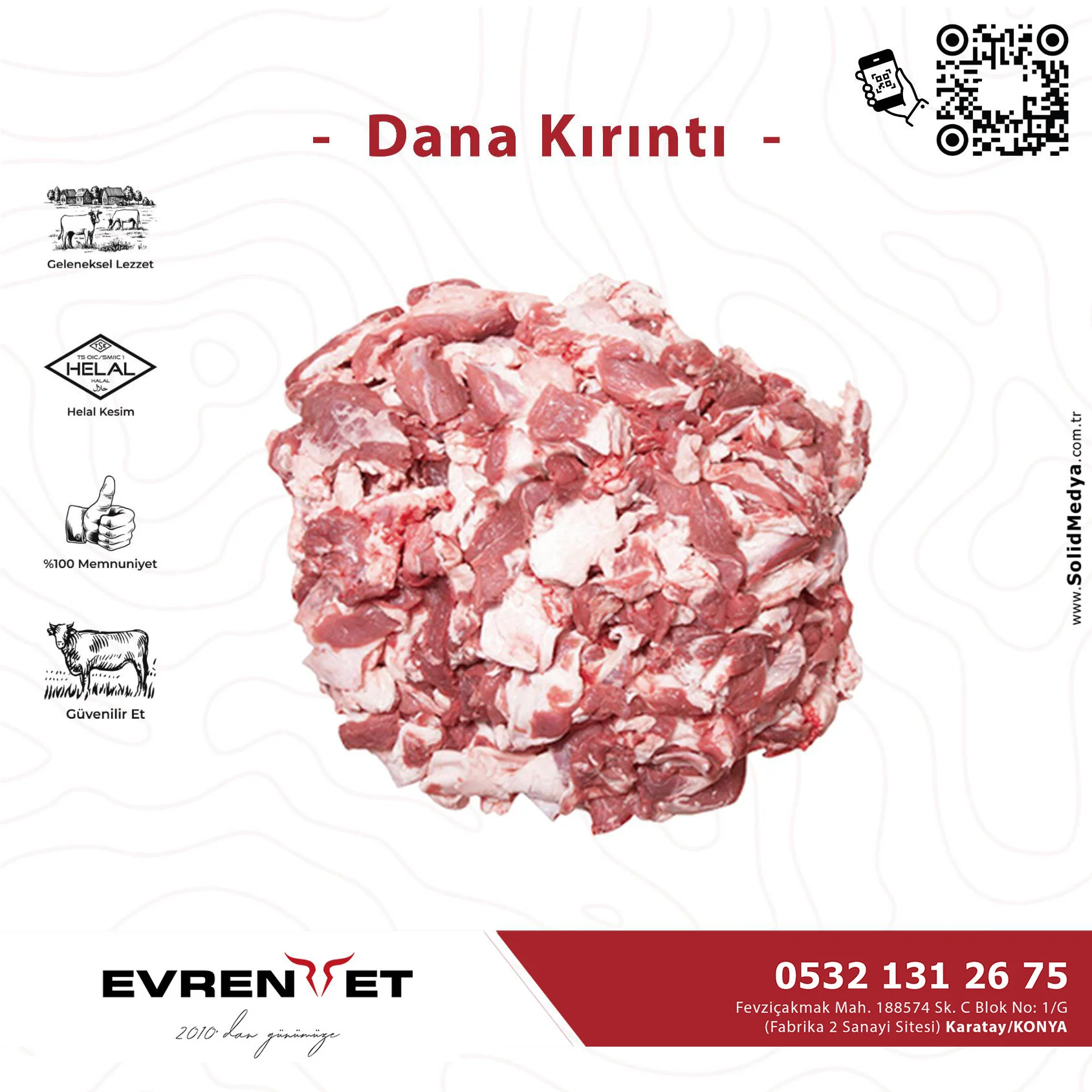 Dana Kırıntı Et
