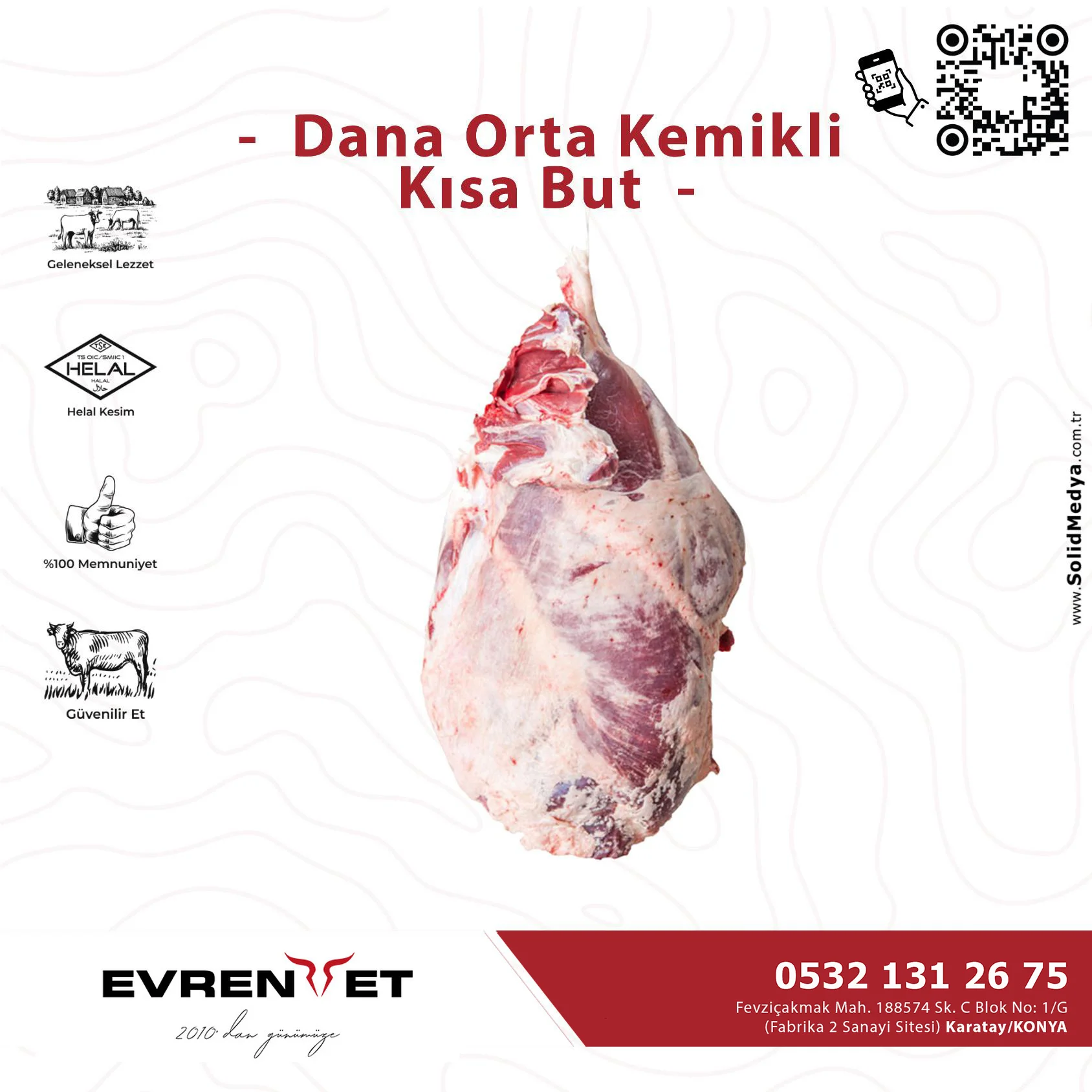 Dana Orta Kemikli Kısa But