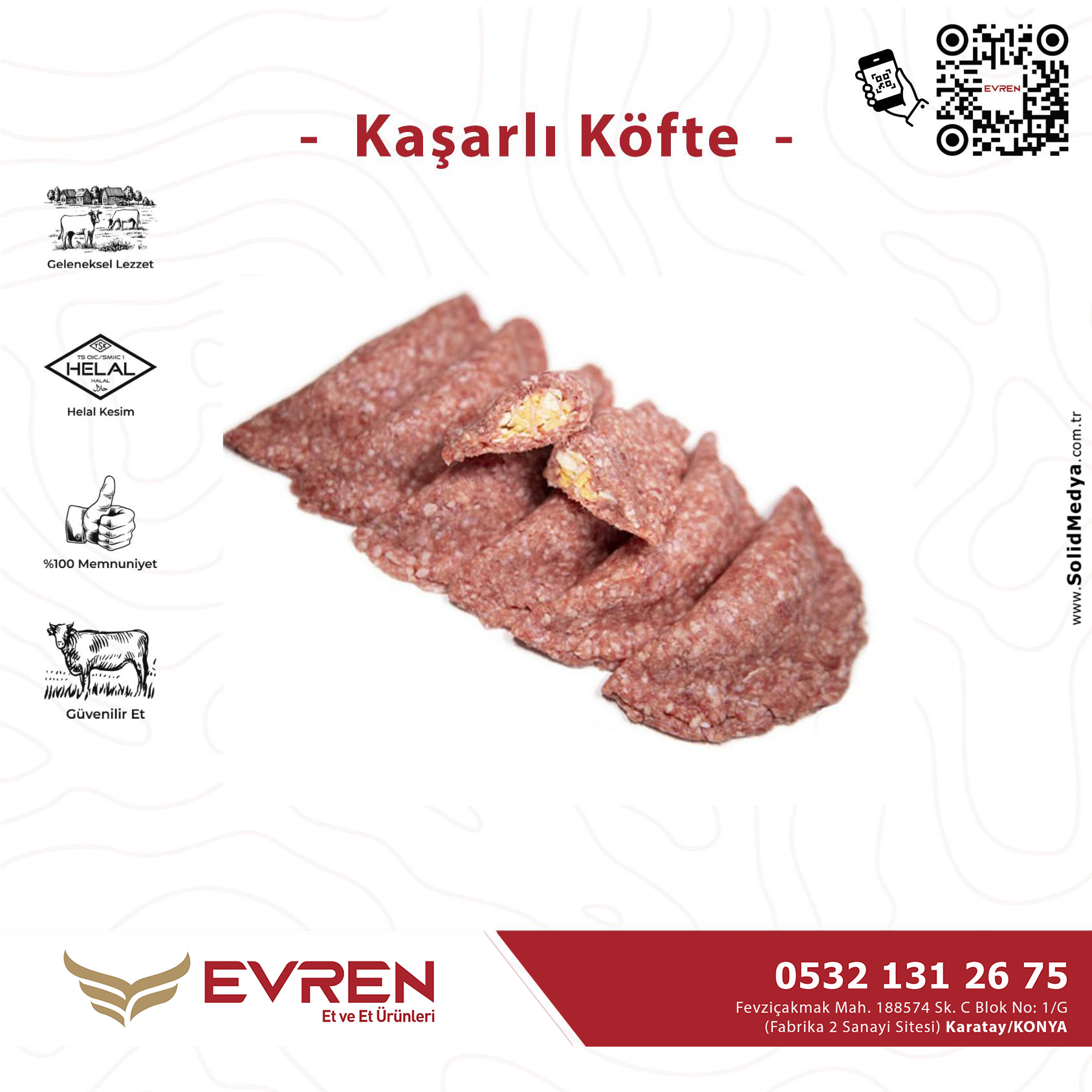 Kaşarlı Köfte